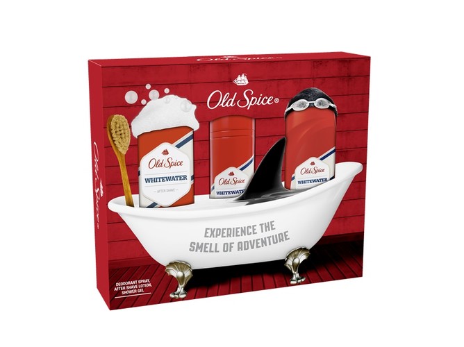 Prezenty dla mężczyzny: zestaw kosmetyków Old Spice