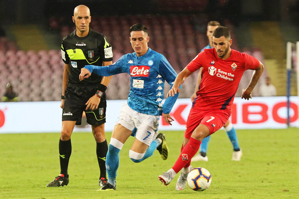 Liga włoska: Wygrana Napoli z Fiorentiną. Milik bez gola, ale z asystą