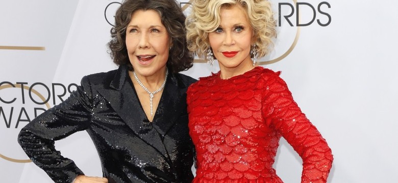 "Nic dziwnego, że faceci wolą starsze..." Kosmicznie zgrabna i stylowa 81-letnia Jane Fonda na gali SAG. FOTO