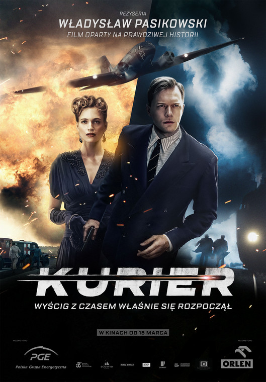 "Kurier": oficjalny plakat filmu Władysława Pasikowskiego