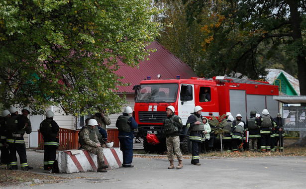 Pożary skadów amunicji niedaleko Kijowa. Prezydent: To mogła być dywersja