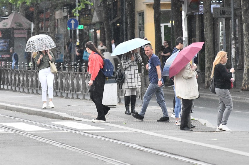 Sledeće nedelje stižu pad temperature, kiša, pljuskovi i grmljavina