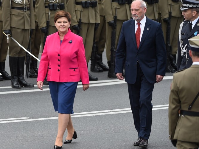 Beata Szydło i Antoni Macierewicz