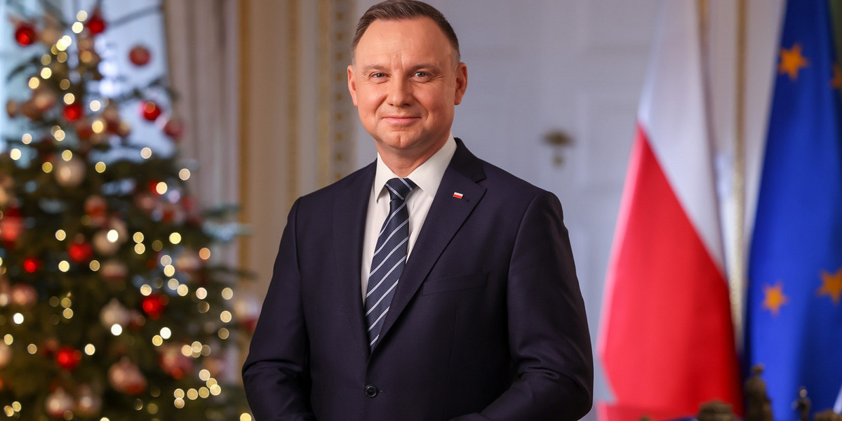Andrzej Duda wygłosił orędzie noworoczne. 