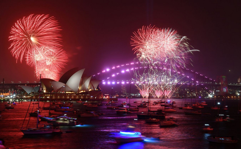 Australia i Nowa Zelandia już powitały Nowy Rok 2020 [ZDJĘCIA]