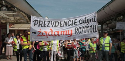 Protest za protestem: w Gdyni handlowcy, w Gdańsku taksówkarze