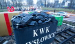 Protest górników w Mysłowicach