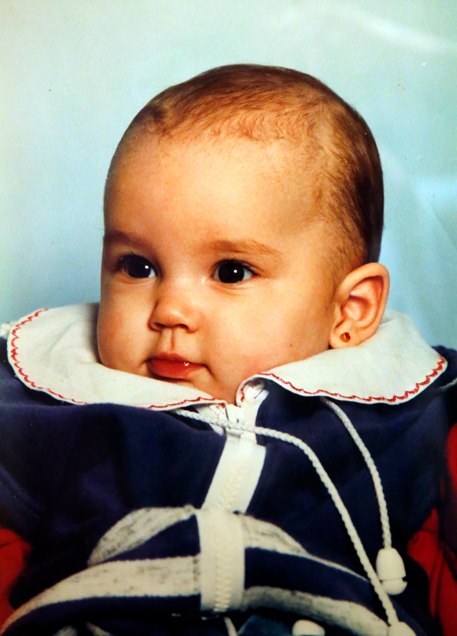 Aleksandra Prijović kao beba