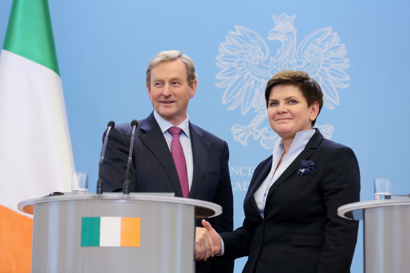 Premier Irlandii: Brexit zdominował rozmowę z premier Szydło