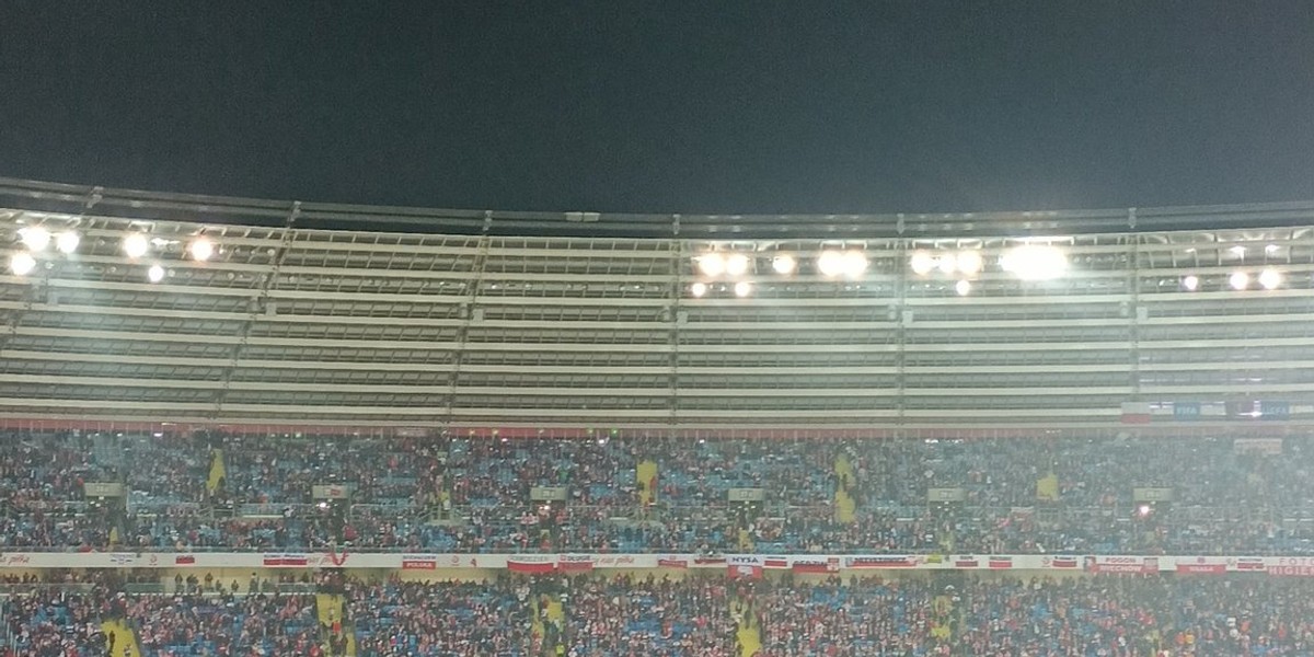 Światła na Stadionie Śląskim 