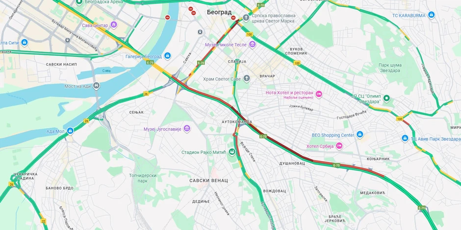 Gužve u Beogradu 2. septembra