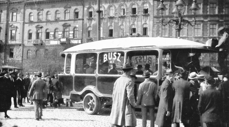 Budapest az 1920-as években / Fotó: Fortepan / Somlai Tibor