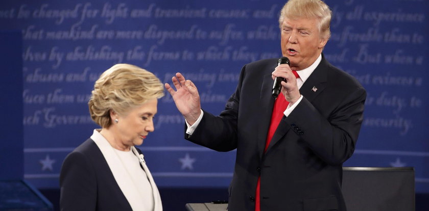 Debata Clinton-Trump. To był brutalny pojedynek