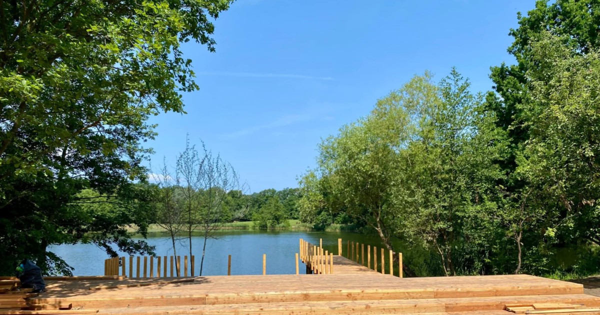 Wypoczniesz nad stawami w Leśnicy. Właśnie kończy się budowa!