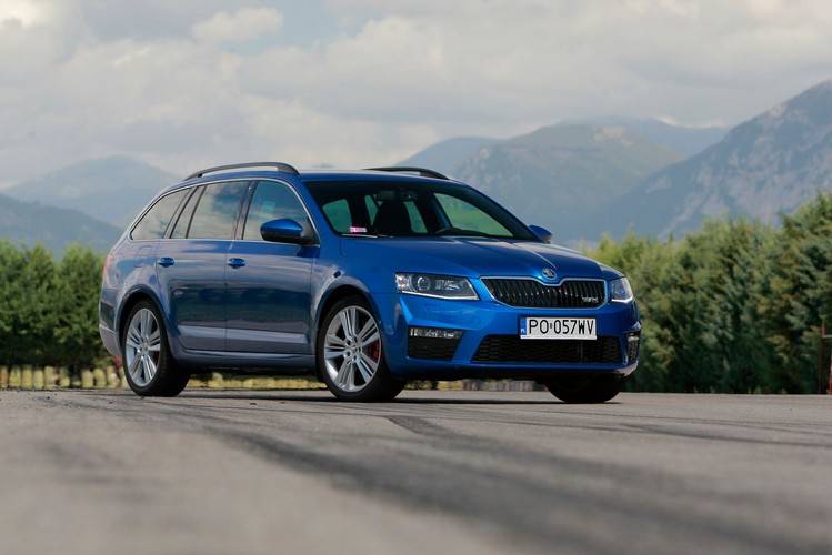 Skoda octavia RS - pierwsza jazda
