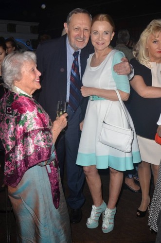 Laura Łącz z przyjacielem