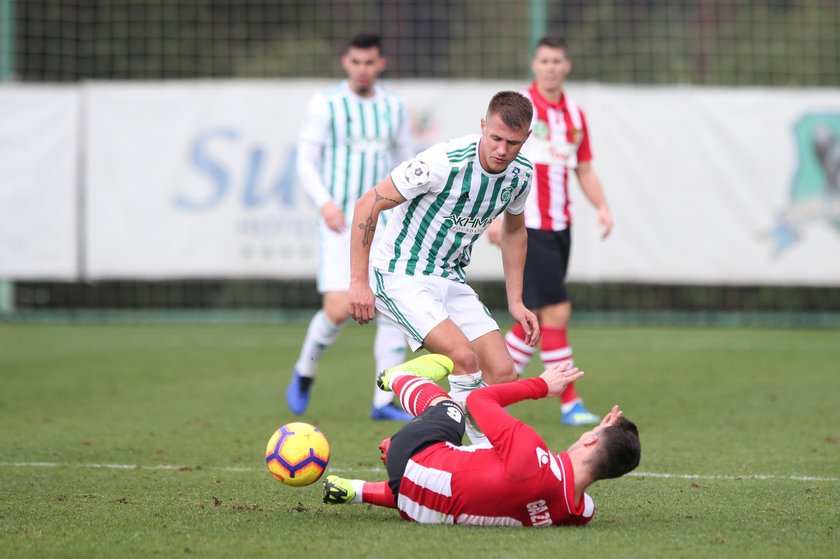 Pilka nozna. Sparing. Cracovia Krakow - Achmat Grozny. 26.01.2019