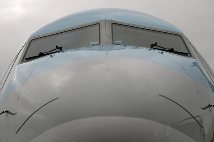 Boeing 737-900ER na targach lotniczych Farnborough 2012