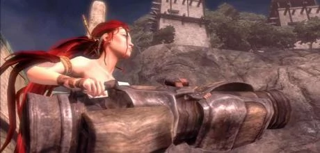 Screen z gry "Heavenly Sword"