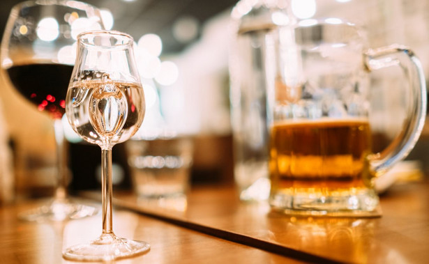 Alkohol - Wino, wódka i piwo