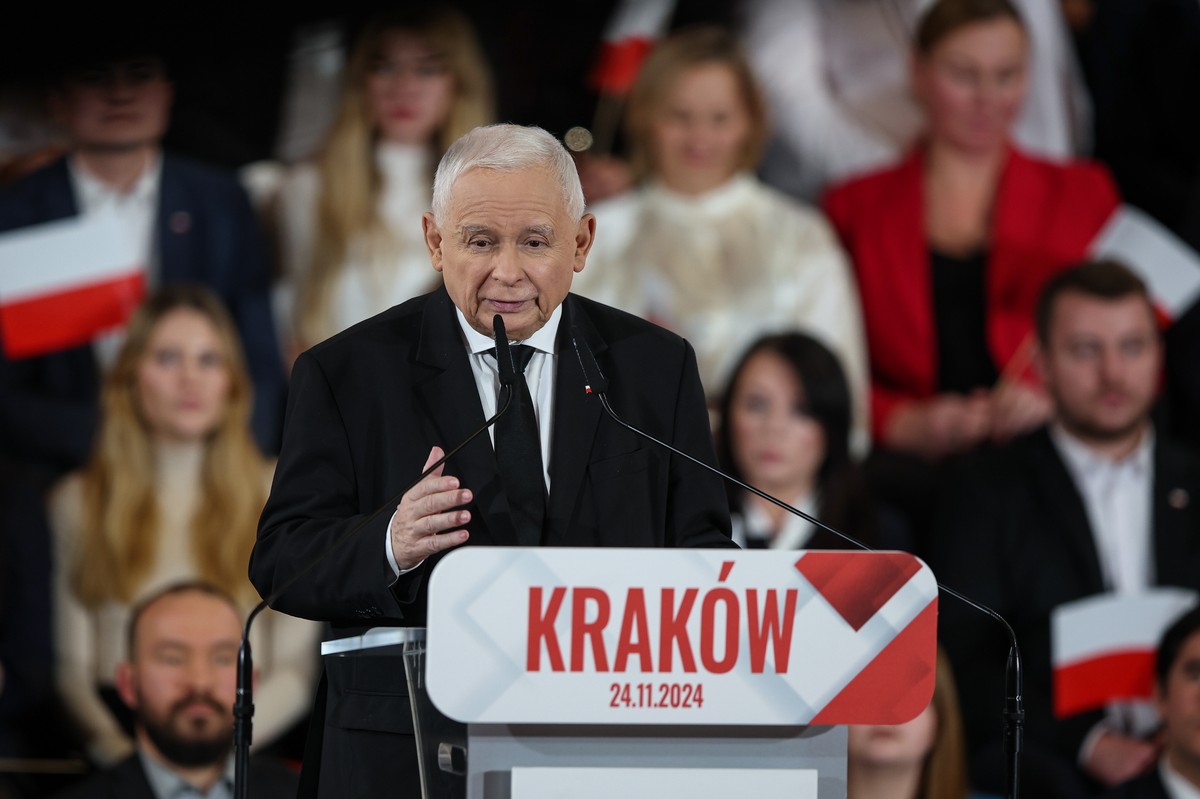 prezes PiS Jarosław Kaczyński