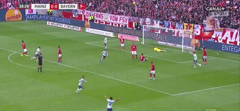 FSV Mainz - Bayern Monachium: gol Leona Goretzki