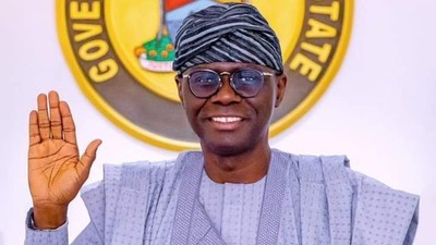 Lagos State Governor Babajide, Sanwo-Olu. [Twitter:LagosGovernement]