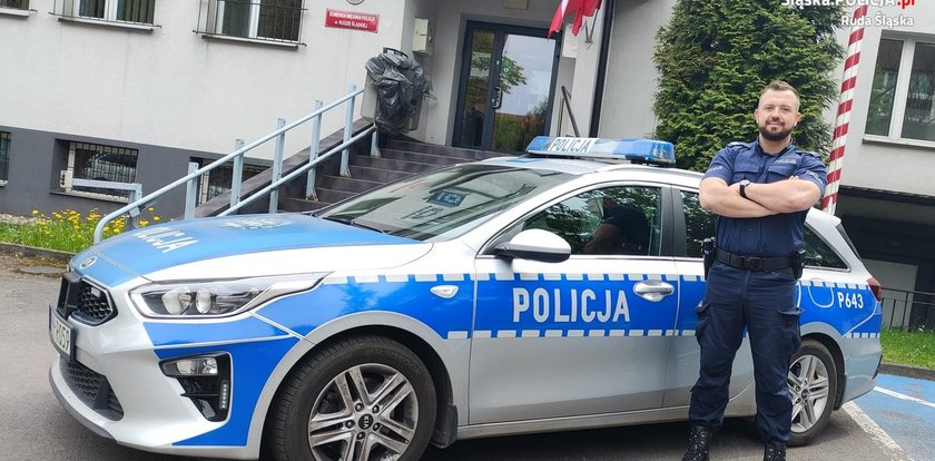 Ten policjant bierze robotę do domu. Sierżant Roland Mitkowski znów coś "zbroił" po godzinach