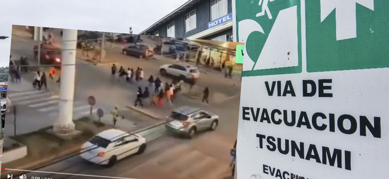 Omyłkowo wysłane ostrzeżenie przed tsunami wywołało krajową panikę w Chile