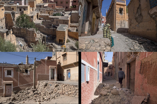 Zniszczenia w Maroku