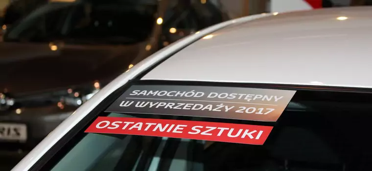 Wyprzedaż 2017 - sprawdzamy rabaty na samochody z 2017 roku