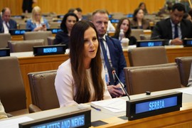 Tamara Vučić gošća PRVE DAME UKRAJINE u Njujorku: Za važan događaj odabrala SUPTILNU I JEDNOSTAVNU HALJINU, ali je BOJOM poslala ključnu poruku