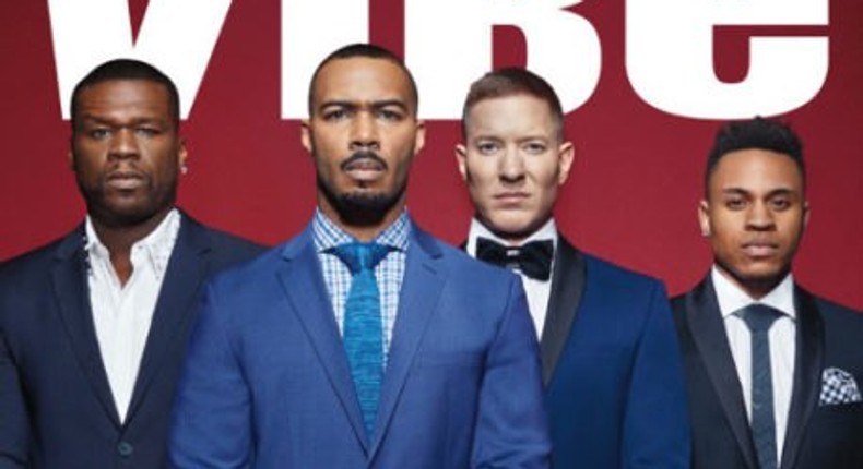 Cast of Power cover July issue of Vibe Magazine 