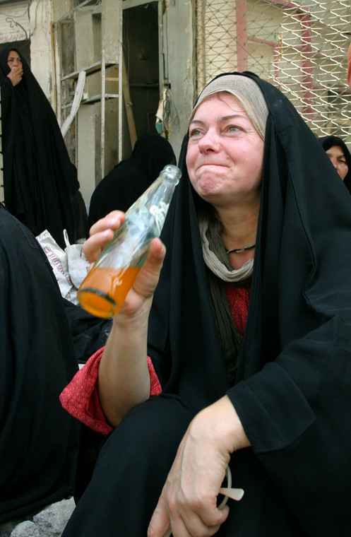 Maria Wiernikowska w Iraku