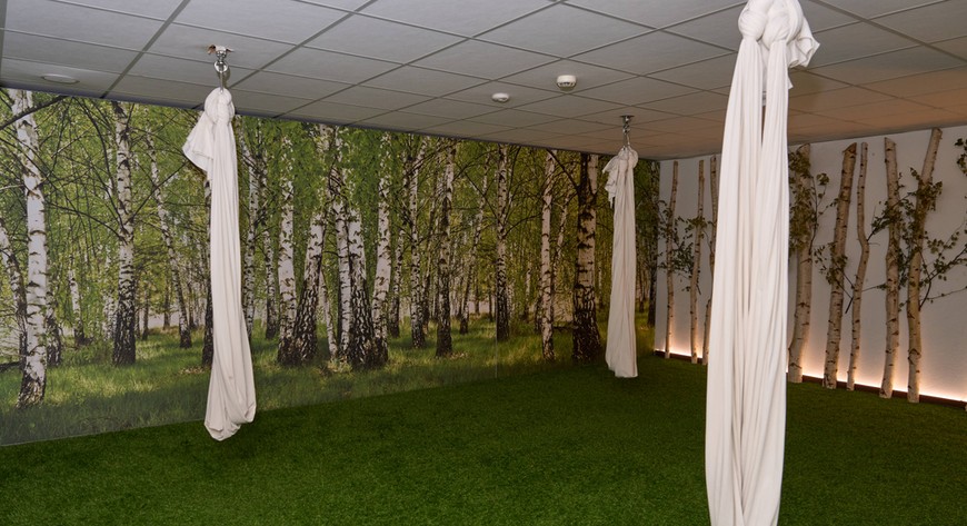 Sala wyciszeń w szkole podstawowej na ul. Górnickiego