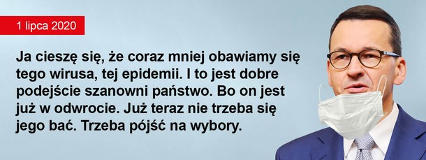 Mateusz Morawiecki o epidemii