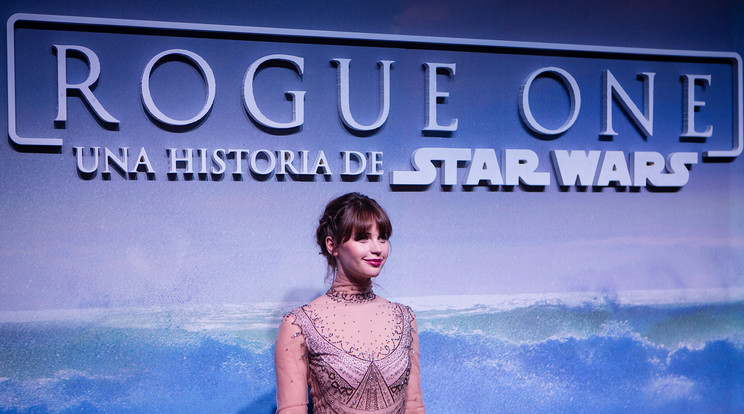 Felicity Jones Jyn Erso szerepében lesz látható a filmben /Forrás:Northfoto