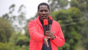 Agriculture CS Peter Munya during an Azimio La Umoja campaign in Imenti South, Meru County on June 24, 2022