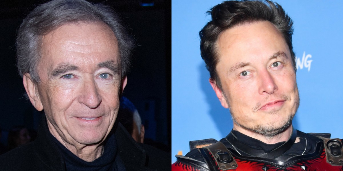 Bernard Arnault i Elon Musk