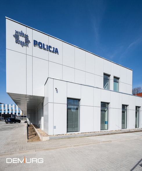 Szczawno-Zdrój - nowy komisariat policji (fot. DEMIURG Project S.A.)