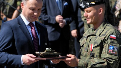 Zwierzchnik Sił Zbrojnych RP Andrzej Duda 