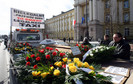 WARSZAWA PROTEST TAKSÓWKARZY