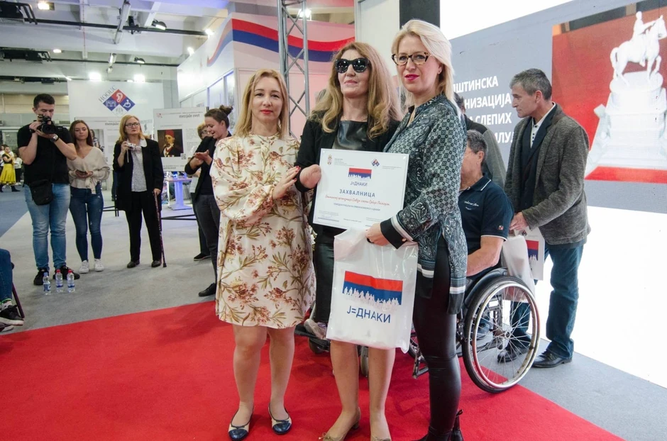 Ministarstvo za rad u proteklih pet godina pomoglo je Savezu slepih sa više od 100 miliona dinara