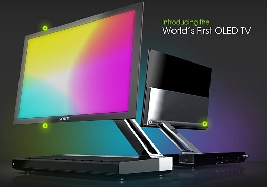 Pierwszy telewizor OLED na rynku - Sony XEL-1 ma tylko nieco ponad 11-calowy ekran. fot. Sony.com.