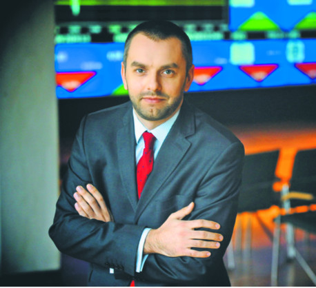 Michał Kobza z działu analiz, strategii i rozwoju GPW materiały prasowe