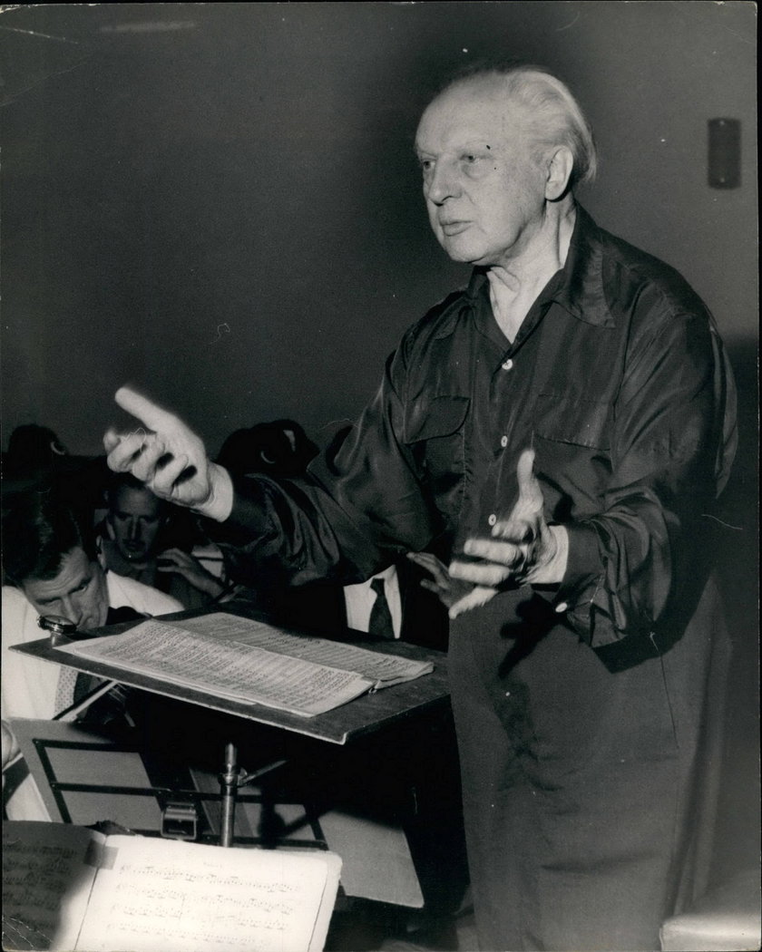 Leopold Stokowski w 1963 roku