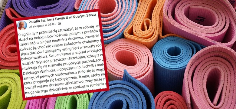 Joga dla dzieci w Nowym Sączu pod ostrzałem. Duchowni ostrzegają przed "złymi duchami"