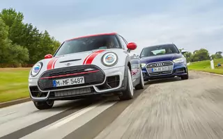 Audi S3 Sportback (poprzednia generacja) kontra Mini JCW Clubman