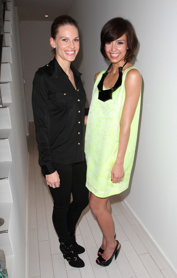 Jessica Alba i Hilary Swank w Miami