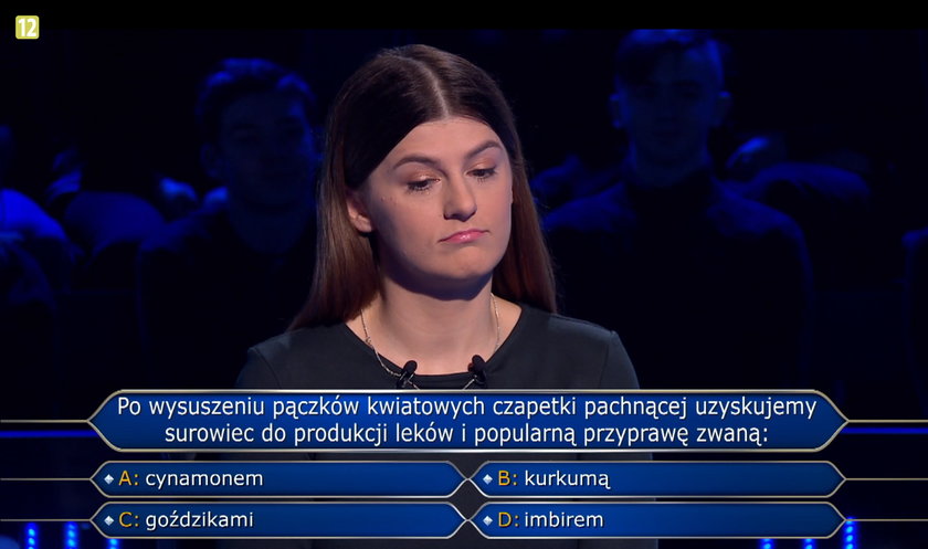 Milionerzy - Małgorzata Golonka odpadła na pytaniu za 40 tys.